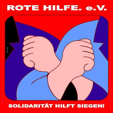 Logo Rote Hilfe e.V. Logo Rote Hilfe e.V.