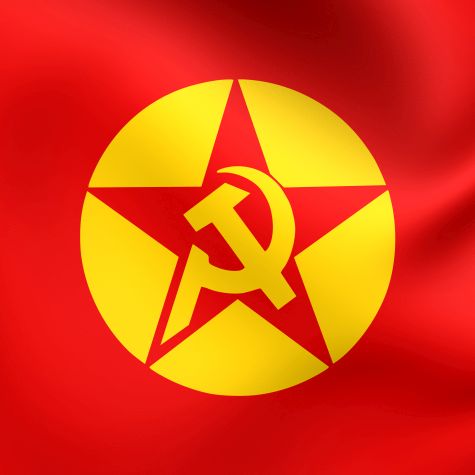 Flagg of the turkish communist party DHKP-C (Source: chelovek / iStock / Getty Images Plus) Flagg of the turkish communist party DHKP-C